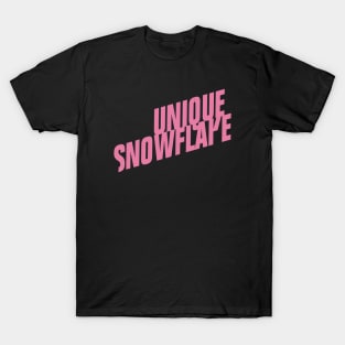 Unique Snowflake Fight Club logo T-Shirt